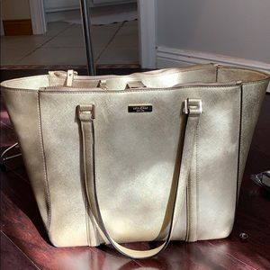 Kate Spade Gold Tote